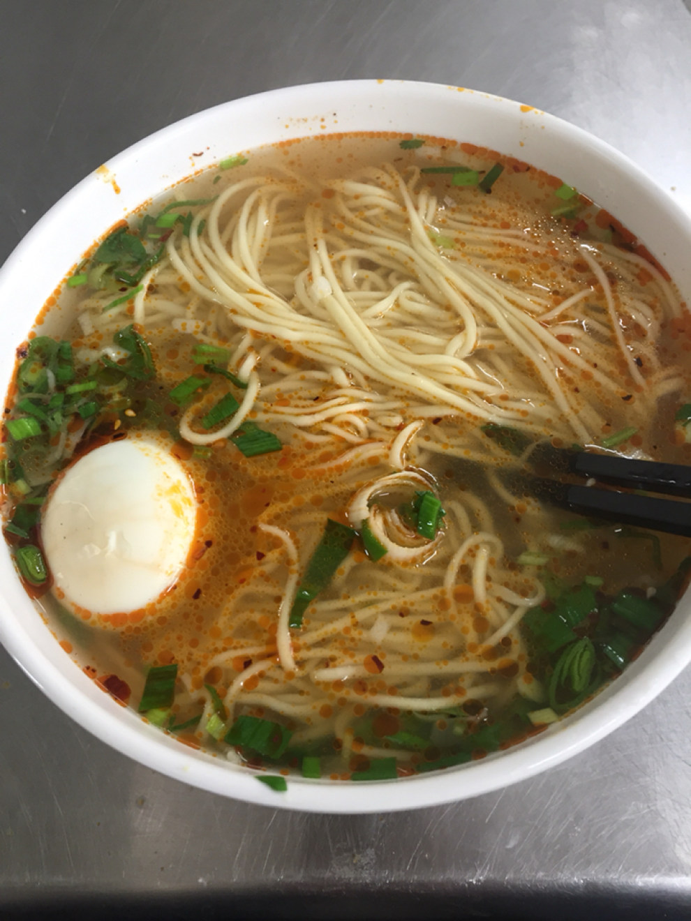 好饿,来一碗兰州拉面!