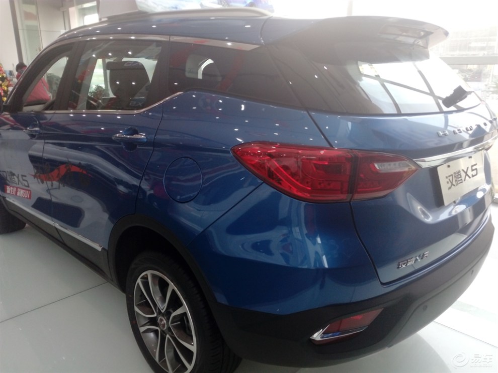 【亮瞎眼的"蓝精灵"小五!!!】_汉腾x5图片集锦_汽车论坛-易车网