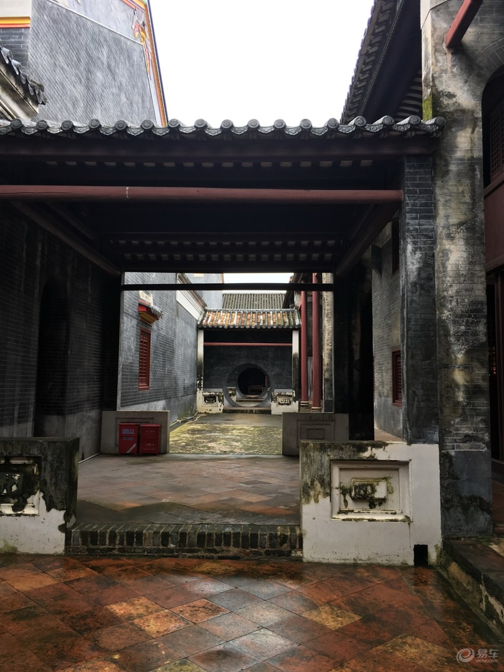 广西壹家人车友会 -- 悦翔v7自驾游钦州三宣堂