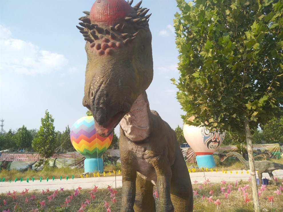 【石家庄长安车友会】车友相约游玩恐龙园