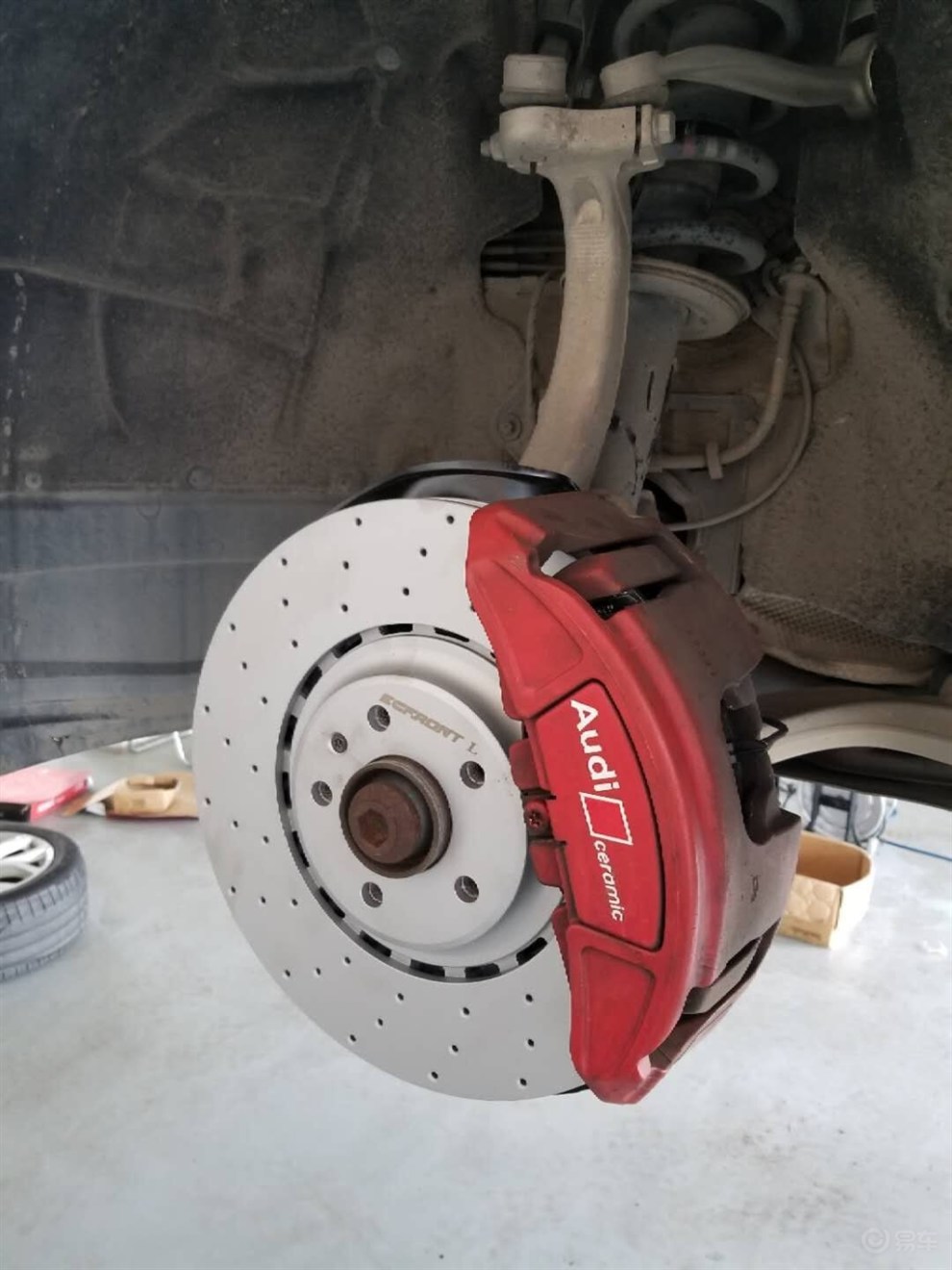 高性能刹车盘 奥迪a6l原厂替换】_奥迪a6l社区图片集锦_汽车论坛-易车