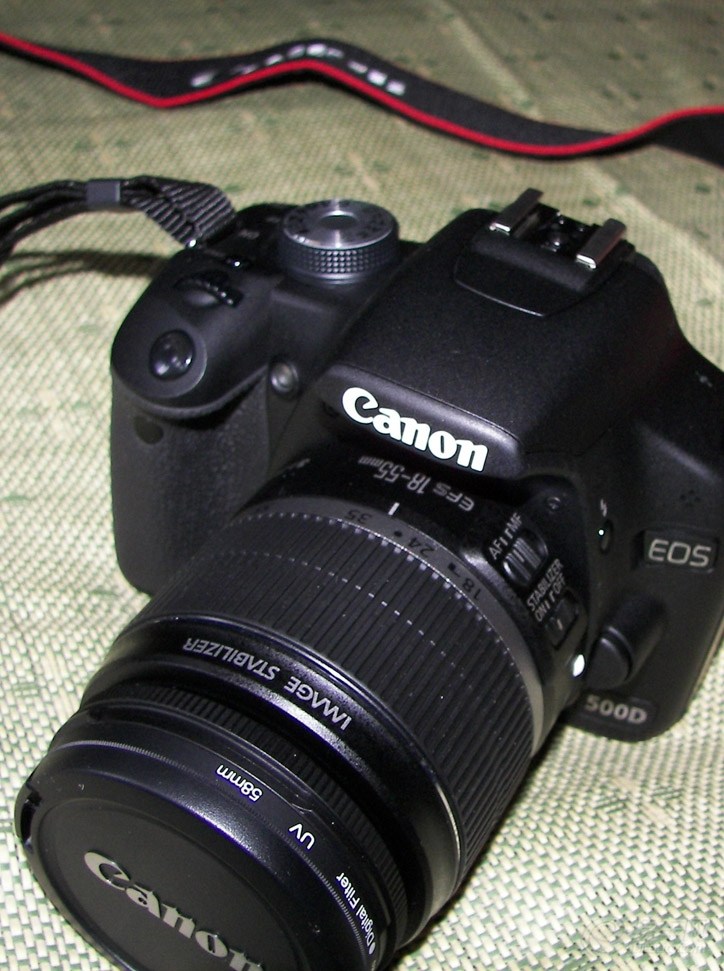 农民老李玩儿单反----之佳能500d到手