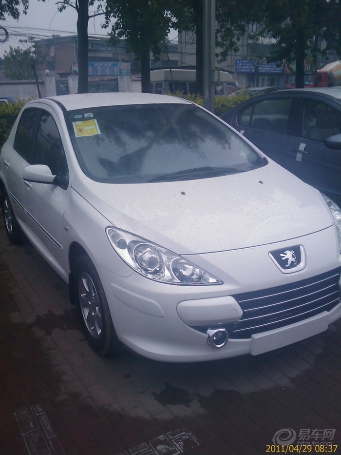 【今天提车,307两厢白色】_标致307论坛图片集锦_汽车论坛-易车网
